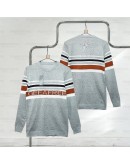 Men's Sweater Knit Round Neck Long Sleeve/ Baju Lengan Panjang