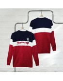 Men's Sweater Knit Round Neck Long Sleeve/ Baju Lengan Panjang