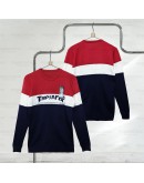 Men's Sweater Knit Round Neck Long Sleeve/ Baju Lengan Panjang