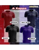 Kappa Microfiber Short Sleeve Jersey/ Unisex Quick Dry Microfiber T-shirt/ Jersi Lengan Pendek #P1