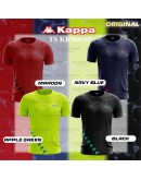 Kappa Microfiber Short Sleeve Jersey/ Unisex Quick Dry Microfiber T-shirt/ Jersi Lengan Pendek #P1