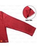 GOLD CLUB Jersey Muslimah Plain Bercorak/ Jersi Sukan Muslimah / Baju Muslimah V Neck Sport 