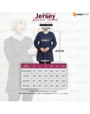GOLD CLUB Jersey Muslimah Plain Bercorak/ Jersi Sukan Muslimah / Baju Muslimah V Neck Sport 