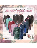 GOLD CLUB Jersey Muslimah Plus Size/ Baju Jersi Muslimah Corak Bunga/ T-shirt Muslimah M-7XL/ Full Printing Jersey Part 1