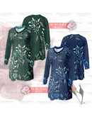 GOLD CLUB Jersey Muslimah Plus Size/ Baju Jersi Muslimah Corak Bunga/ T-shirt Muslimah M-7XL/ Full Printing Jersey Part 1