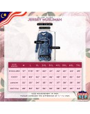 GOLD CLUB Jersey Muslimah Plus Size/ Baju Jersi Muslimah Corak Bunga/ T-shirt Muslimah M-7XL/ Full Printing Jersey Part 1