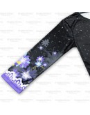 GOLD CLUB Jersey Muslimah Plus Size/ Baju Jersi Muslimah Corak Bunga/ T-shirt Muslimah M-7XL/ Full Printing Jersey Part 3