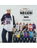 GOLD CLUB Oversize Jersey Muslimah Negeri Malaysia/ Jersi Muslimah Sukan Limited Edition