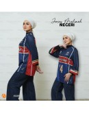 GOLD CLUB Oversize Jersey Muslimah Negeri Malaysia/ Jersi Muslimah Sukan Limited Edition