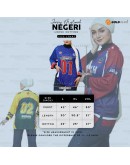 GOLD CLUB Oversize Jersey Muslimah Negeri Malaysia/ Jersi Muslimah Sukan Limited Edition