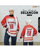GOLD CLUB Oversize Jersey Muslimah Negeri Malaysia/ Jersi Muslimah Sukan Limited Edition