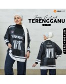GOLD CLUB Oversize Jersey Muslimah Negeri Malaysia/ Jersi Muslimah Sukan Limited Edition