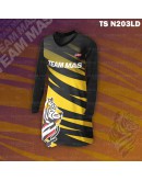 Jersey Muslimah Team MAS Round Neck/ Sport Jersi Malaysia