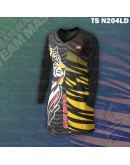 Jersey Muslimah Team MAS Round Neck/ Sport Jersi Malaysia