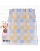 Face Towel/Bath Towel/Baby Cotton Double Gauze Plaid Towel/ Tuala Cotton