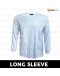 GOLD CLUB T-shirt Cotton Lengan Panjang Putih/ White Round Neck T-shirt/ Plain T-shirt